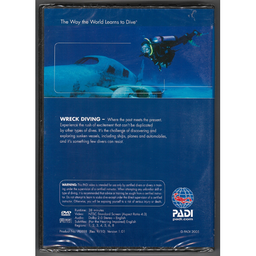 ~ DVD - PADI Wreck Diver